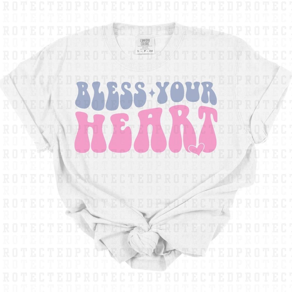 BLESS YOUR HEART - DTF TRANSFER