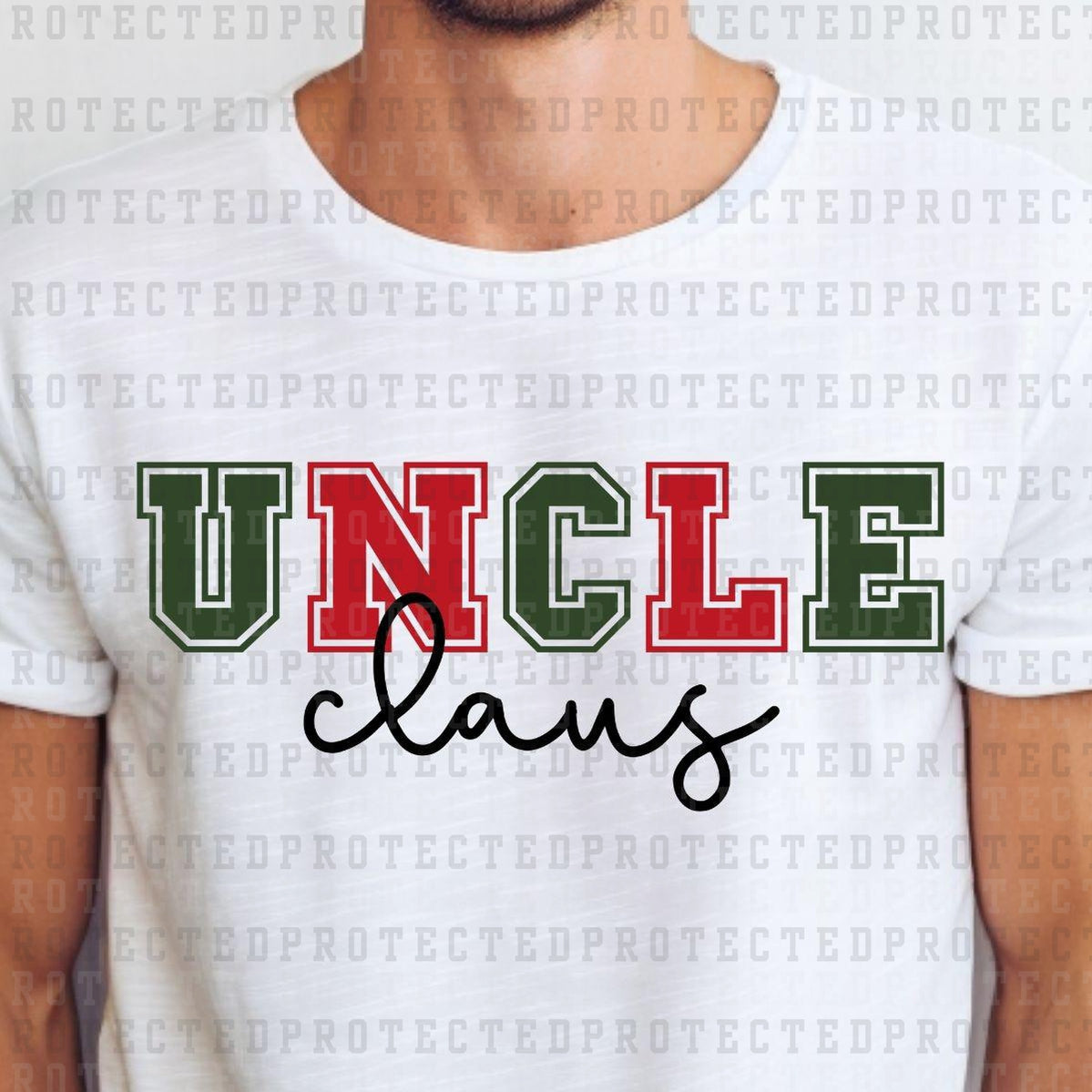 UNCLE CLAUS - DTF TRANSFER