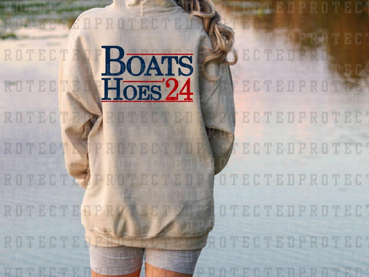 BOATS & HOES '24 - RED/NAVY  - DTF TRANSFER