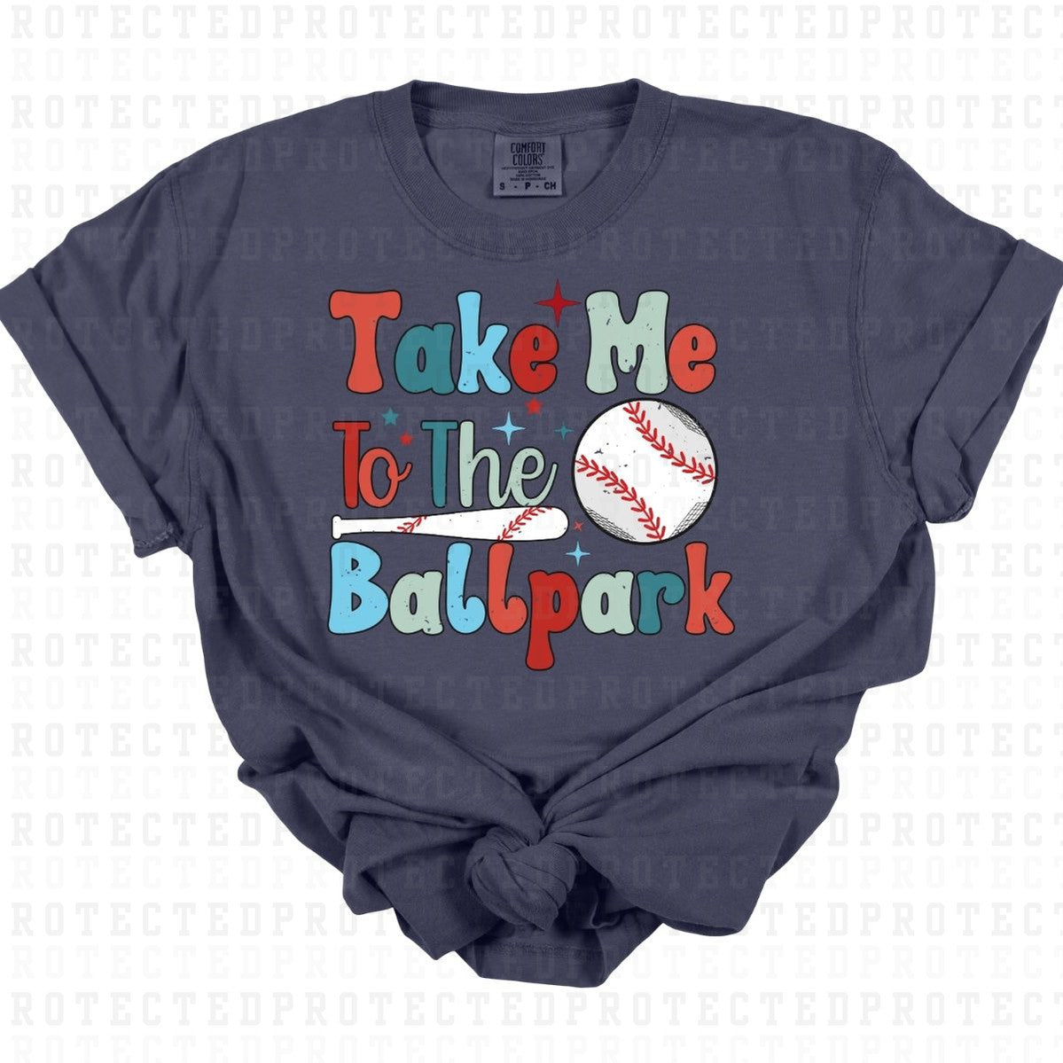 TAKE ME TO THE BALLPARK - DTF TRANSFER