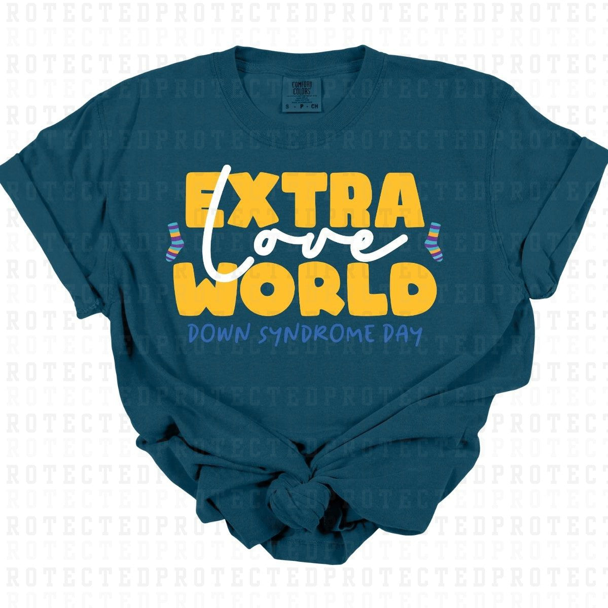 EXTRA LOVE WORLD DOWN SYNDROME DAY - DTF TRANSFER