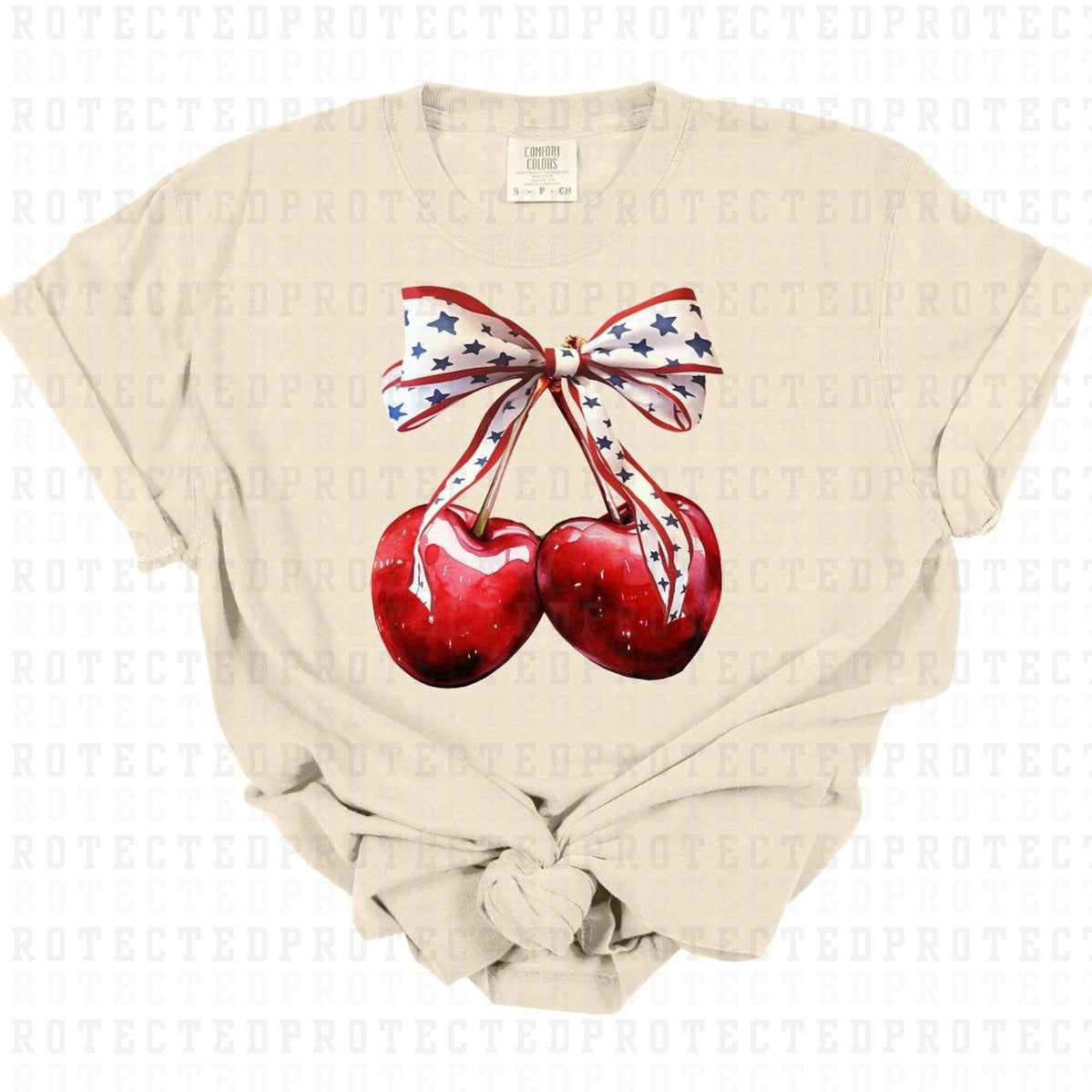 COQUETTE PATRIOTIC CHERRIES - DTF TRANSFER