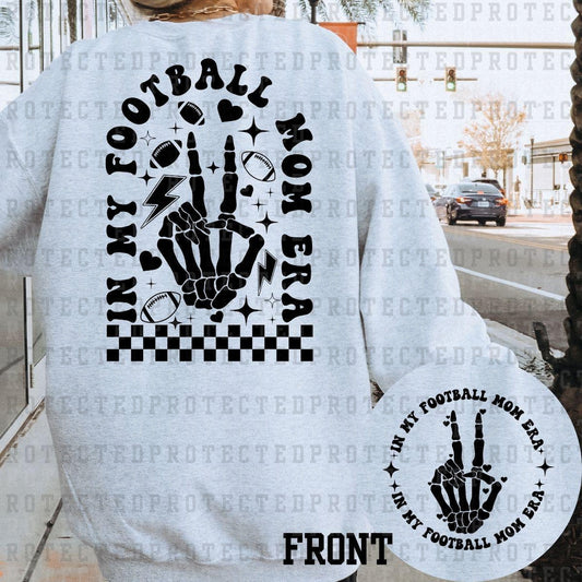 FOOTBALL MOM ERA (SINGLE COLOR/POCKET/BACK) - DTF TRANSFER