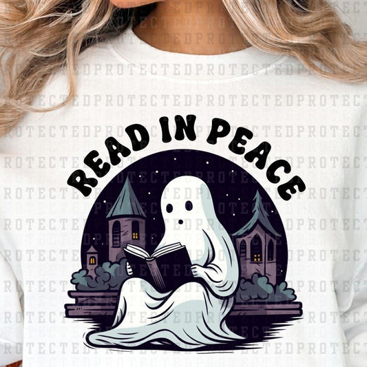 READ IN PEACE - DTF TRANSFER