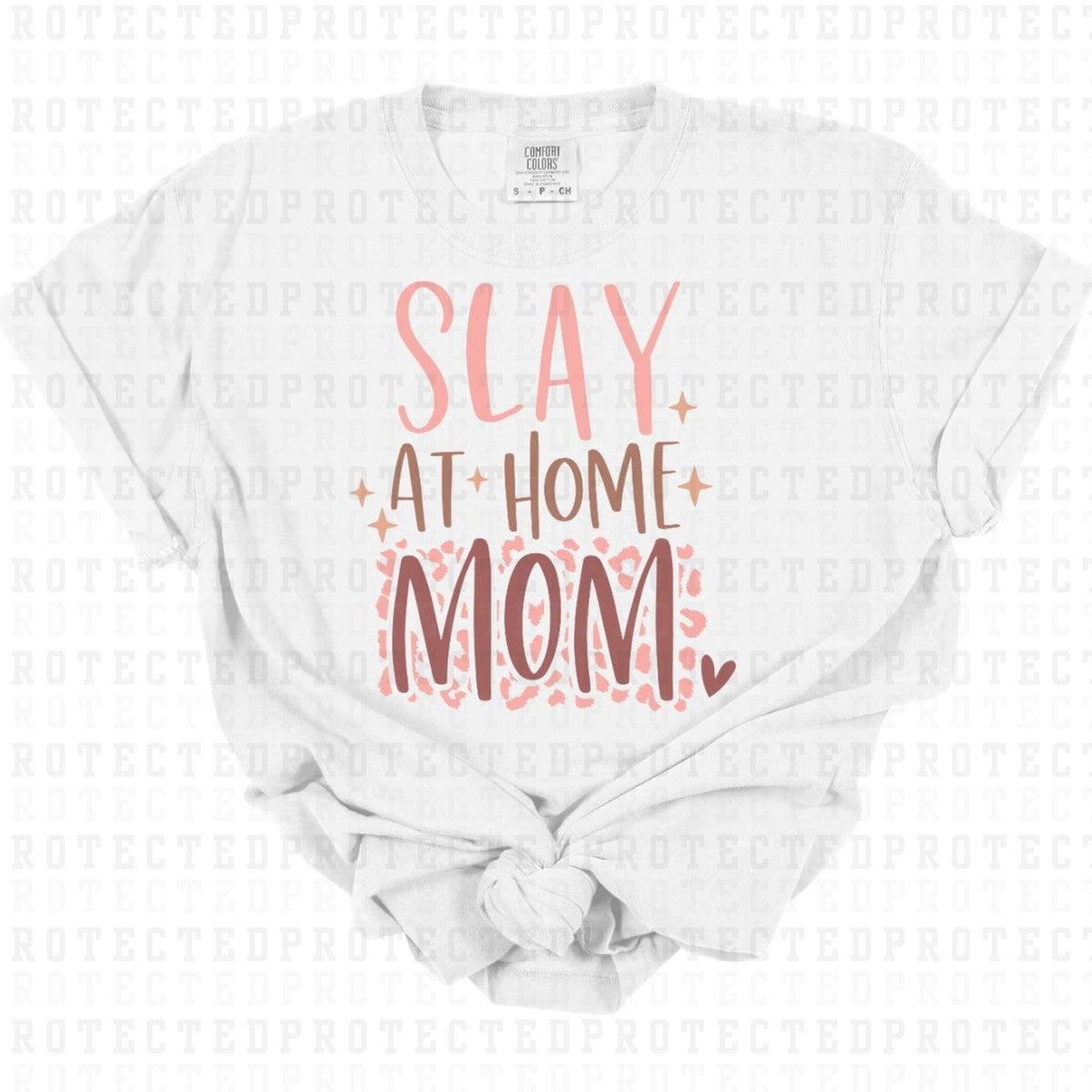 SLAY AT HOME MOM - DTF TRANSFER