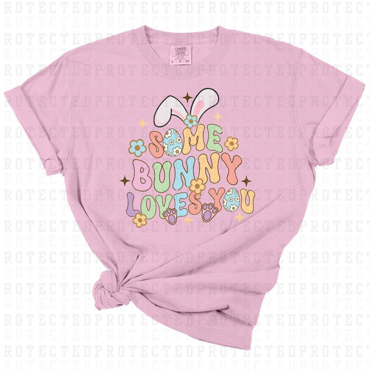 SOME BUNNY LOVES YOU - DTF TRANSFER