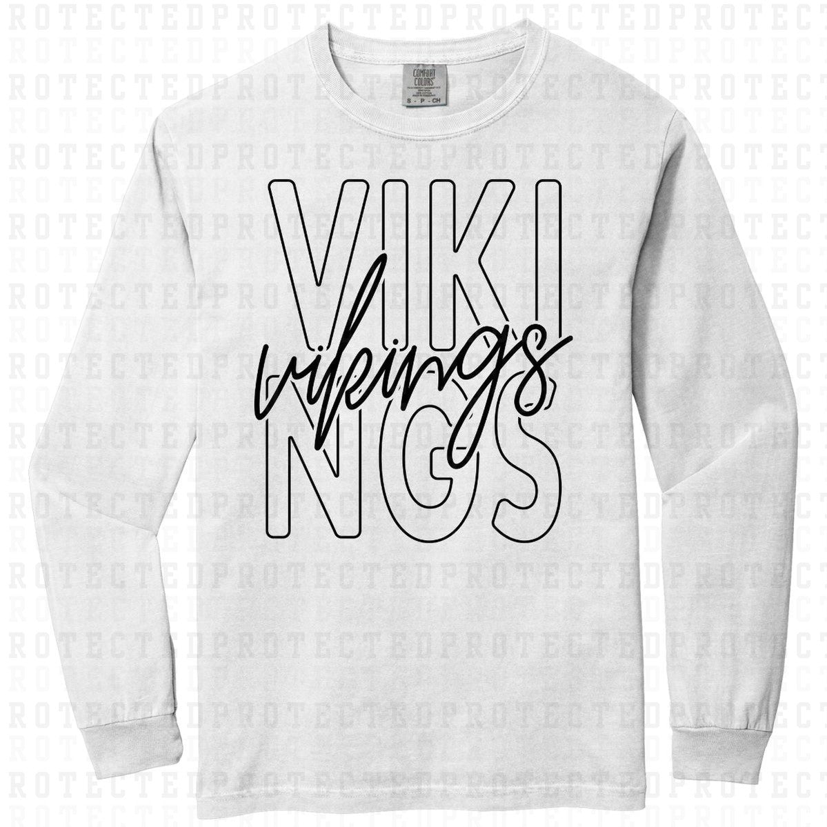 VIKINGS *SINGLE COLOR* - DTF TRANSFER