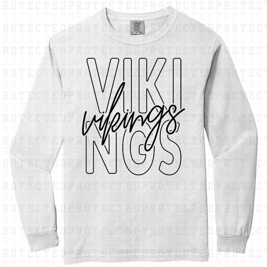 VIKINGS *SINGLE COLOR* - DTF TRANSFER