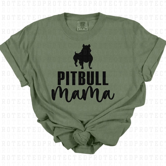 PITBULL MAMA *SINGLE COLOR* - DTF TRANSFER