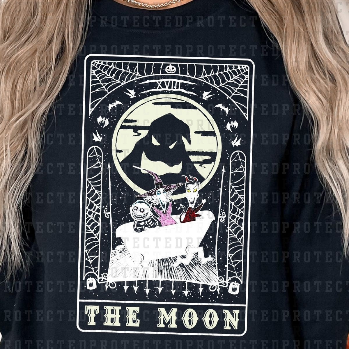 THE MOON - THE NIGHTMARE BEFORE CHRISTMAS - DTF TRANSFER