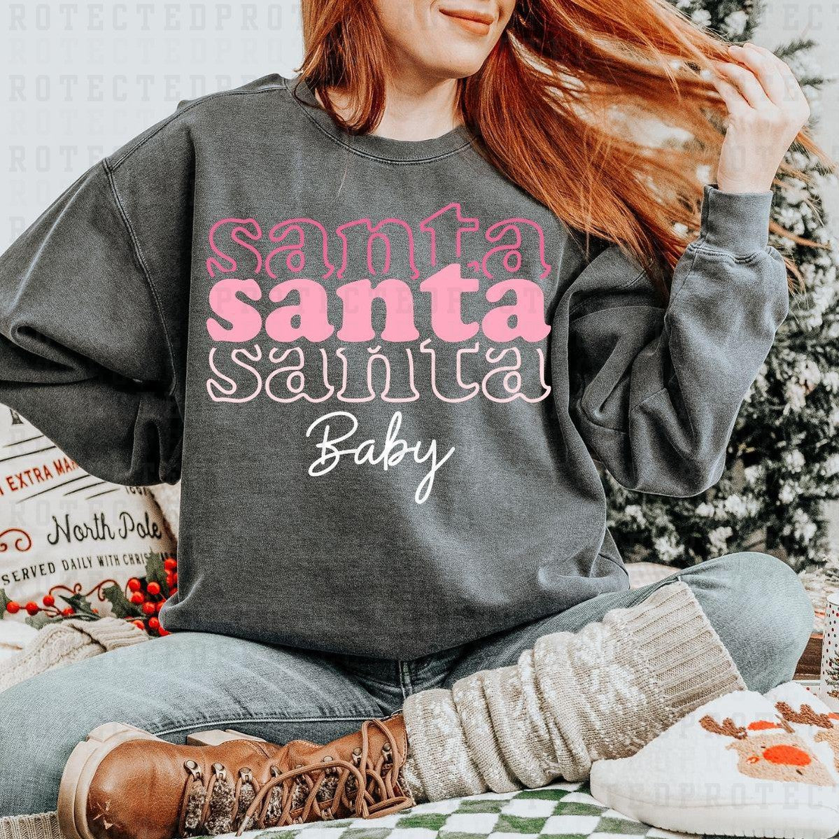 SANTA BABY *5*- DTF TRANSFER