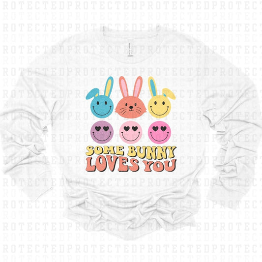 SOME BUNNY LOVES YOU - DTF TRANSFER