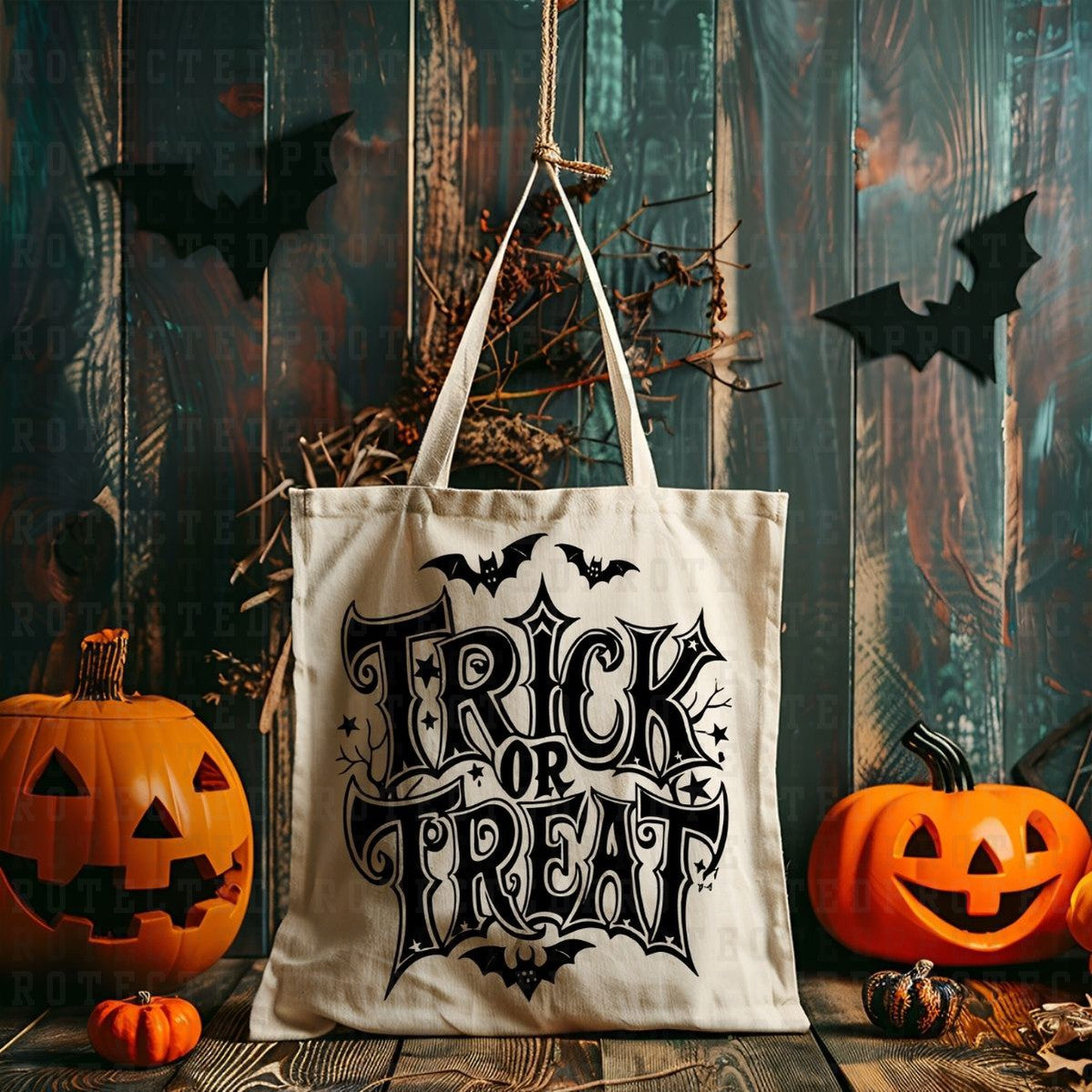 TRICK OR TREAT *SINGLE COLOR* - DTF TRANSFER