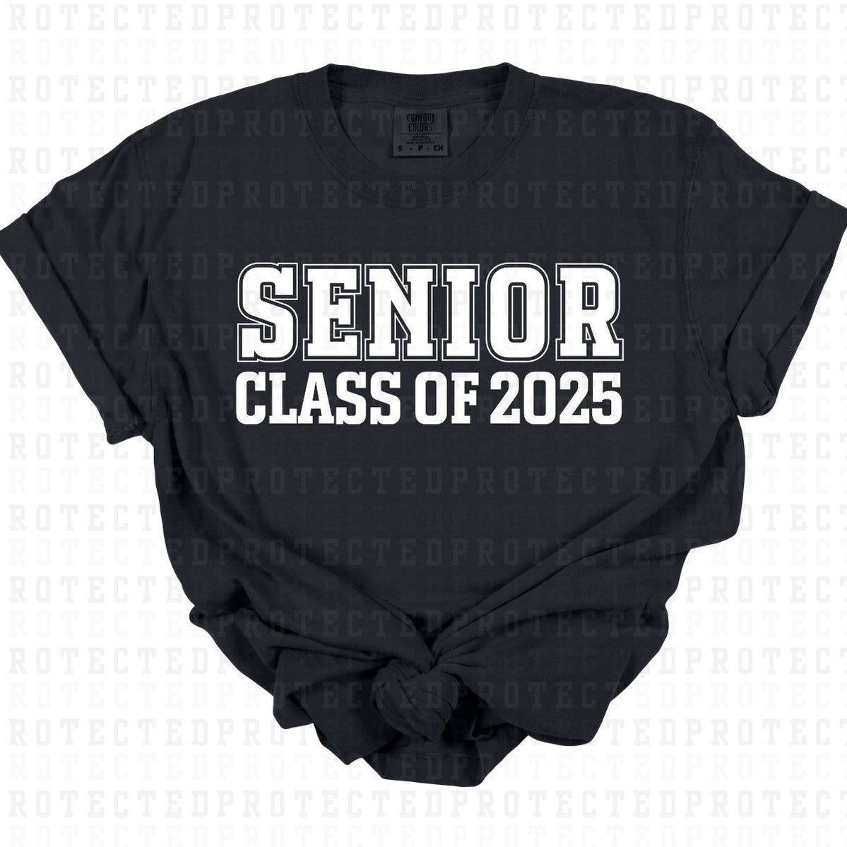 SENIOR 2025 *SINGLE COLOR* - DTF TRANSFER