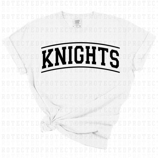 KNIGHTS *SINGLE COLOR* - DTF TRANSFER