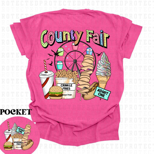 COUNTY FAIR (POCKET/BACK) - DTF TRANSFER