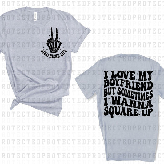 SOMETIMES I WANNA SQUARE UP (SINGLE COLOR/POCKET+BACK) - DTF TRANSFER