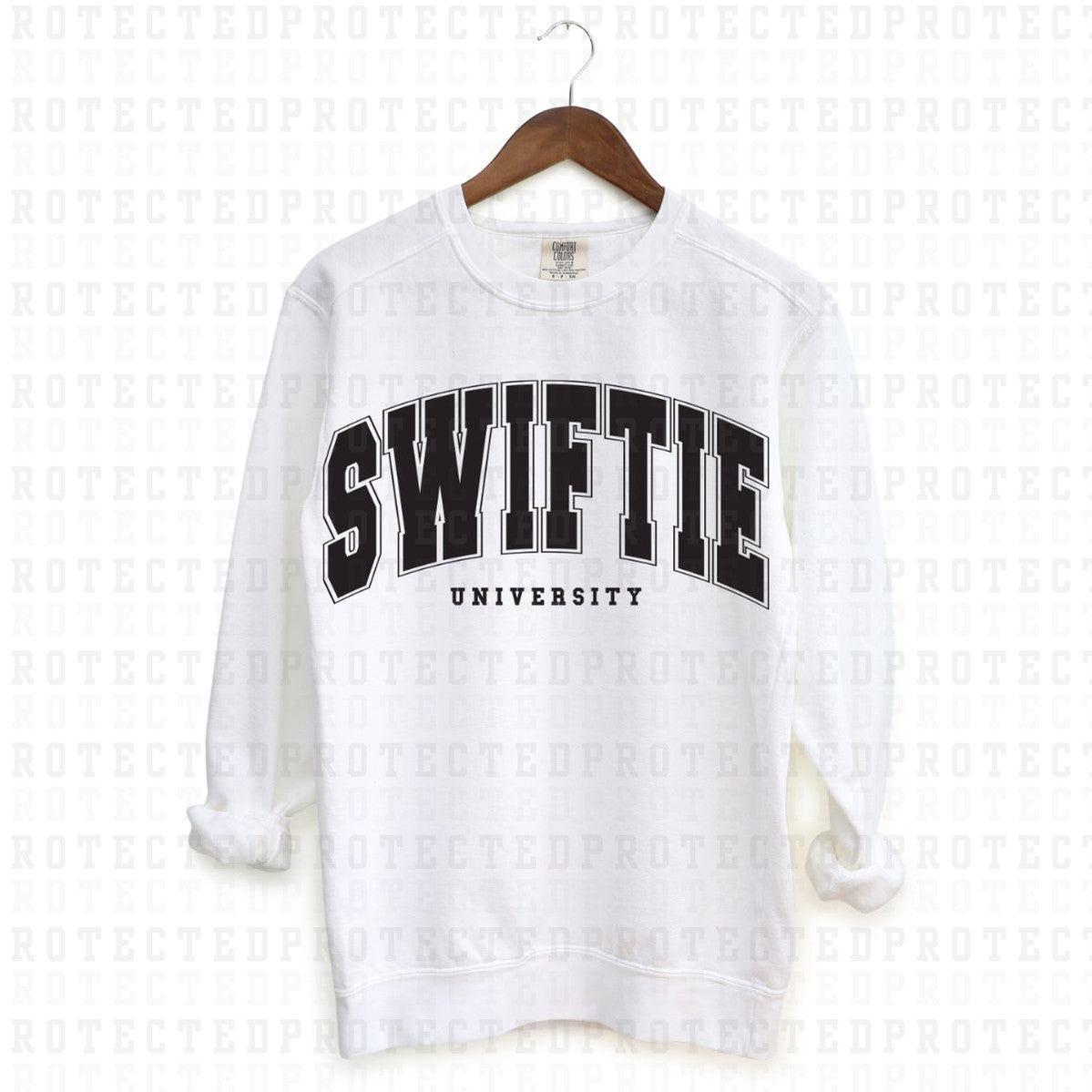 SWIFTIE UNIVERSITY *TAYLOR SWIFT/SINGLE COLOR* - DTF TRANSFER