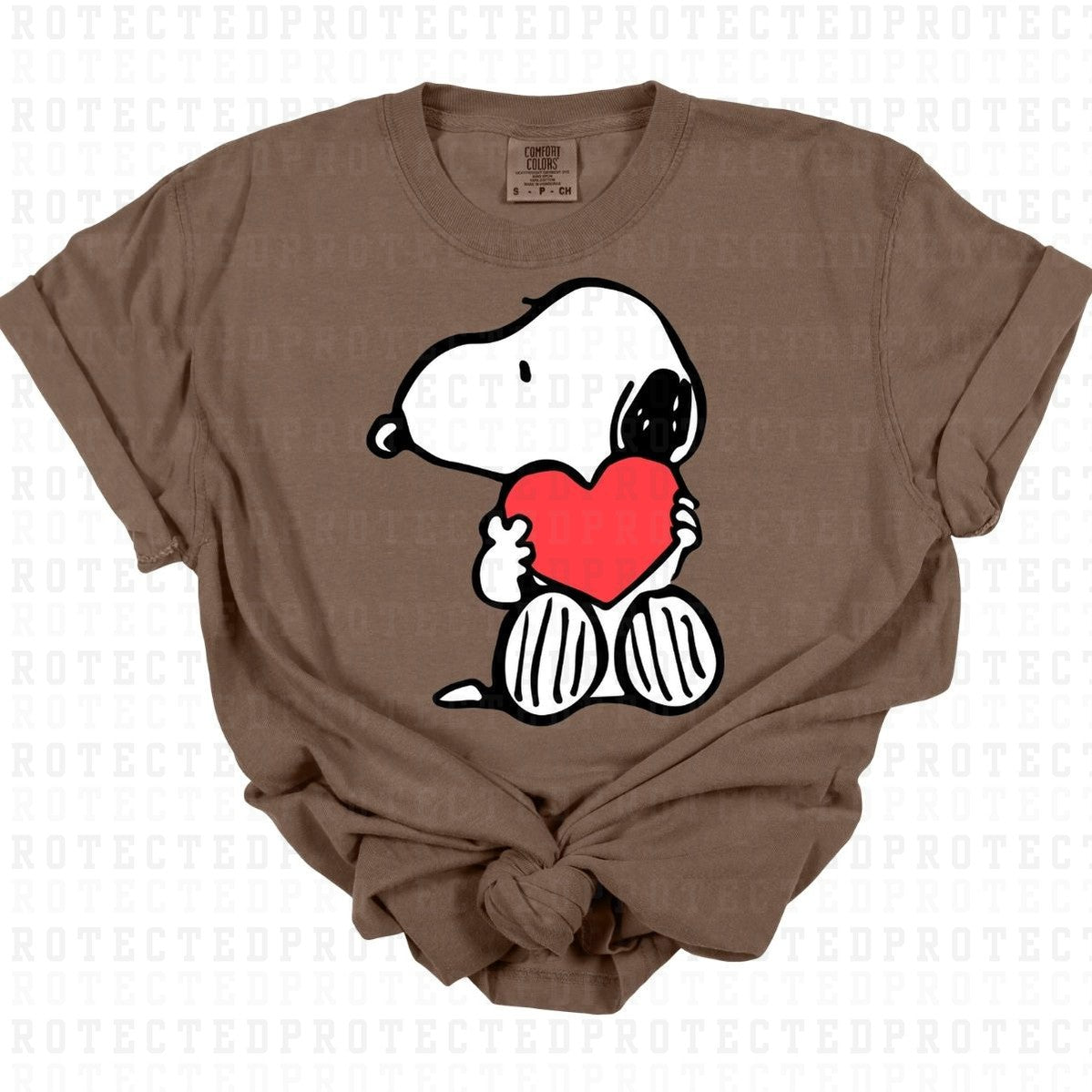 DOG WITH HEART *PEANUTS* DTF TRANSFER