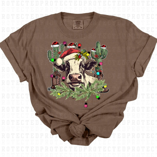 CHRISTMAS COW - DTF TRANSFER