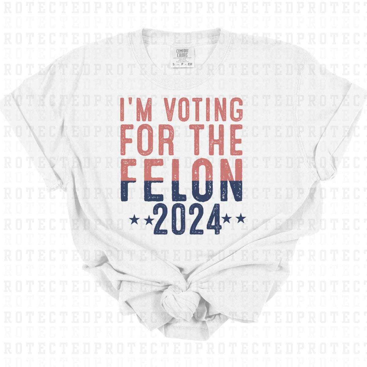 IM VOTING FOR THE FELON *TRUMP* - DTF TRANSFER