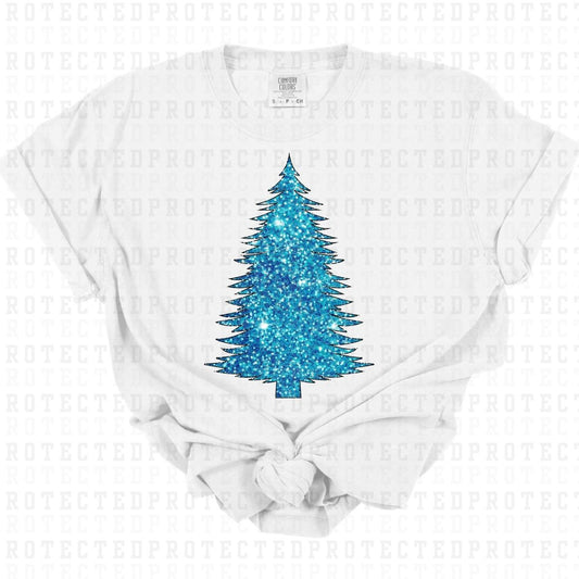 CHRISTMAS TREE *FAUX SEQUIN* - DTF TRANSFER