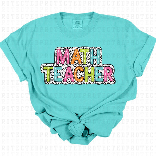 MATH TEACHER - DTF TRANSFER