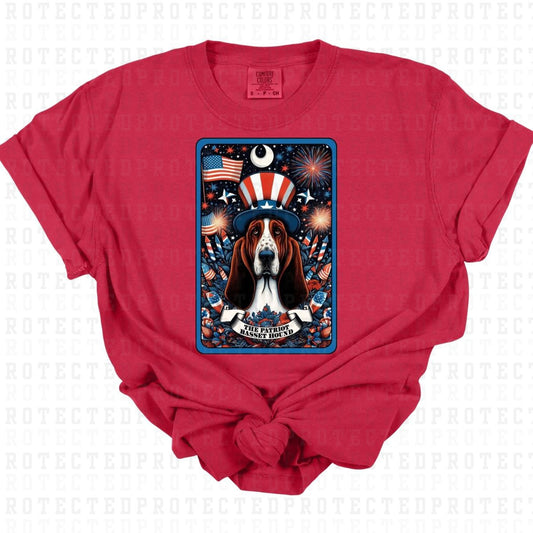 PATRIOT BASSET HOUND - DTF TRANSFER