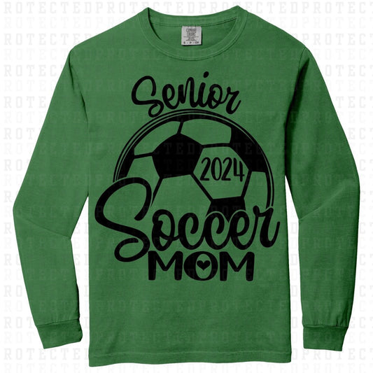 MOM SENIOR 2024 SOCCER *SINGLE COLOR* - DTF TRANSFER