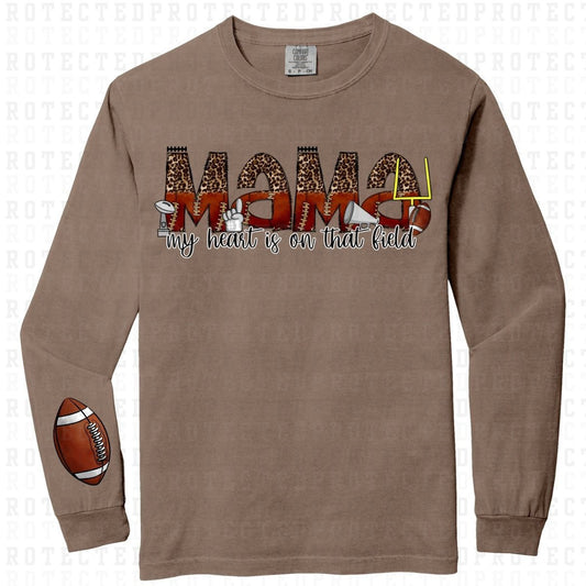 MAMA MY HEART IS ON THAT FIELD *SLEEVE DESIGN COMES IN 4"*(FULL FRONT/1 SLEEVE) - DTF TRANSFER