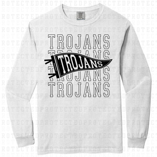 TROJANS *SINGLE COLOR* - DTF TRANSFER