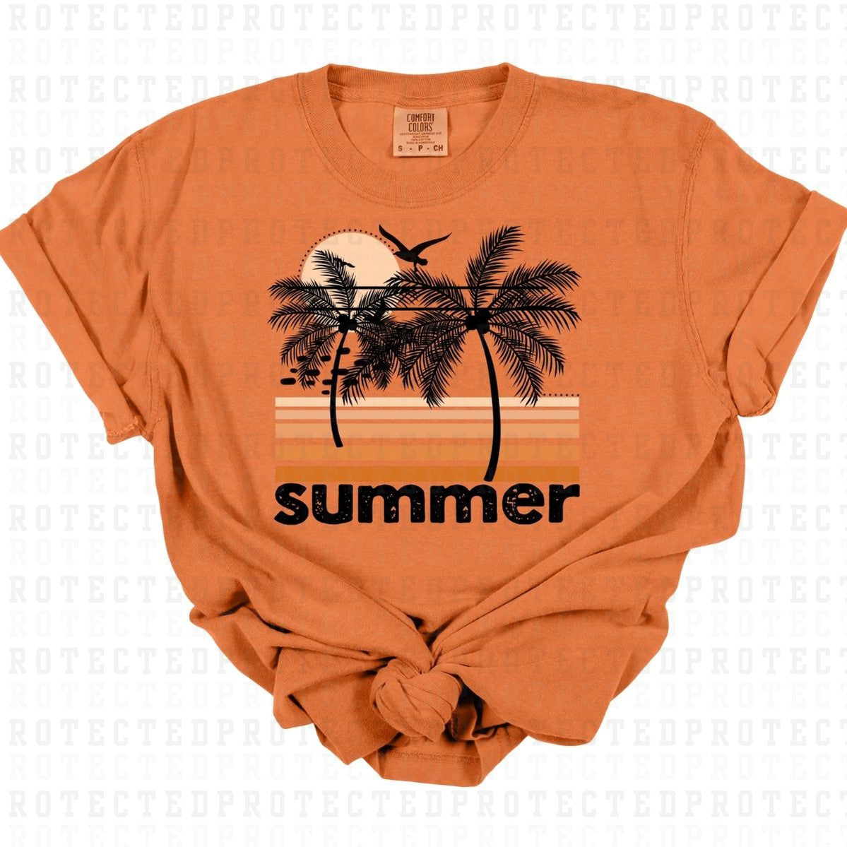 SUMMER *BLACK TEXT* - DTF TRANSFER