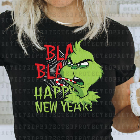 BLA BLA HAPPY NEW YEAR - DTF TRANSFER