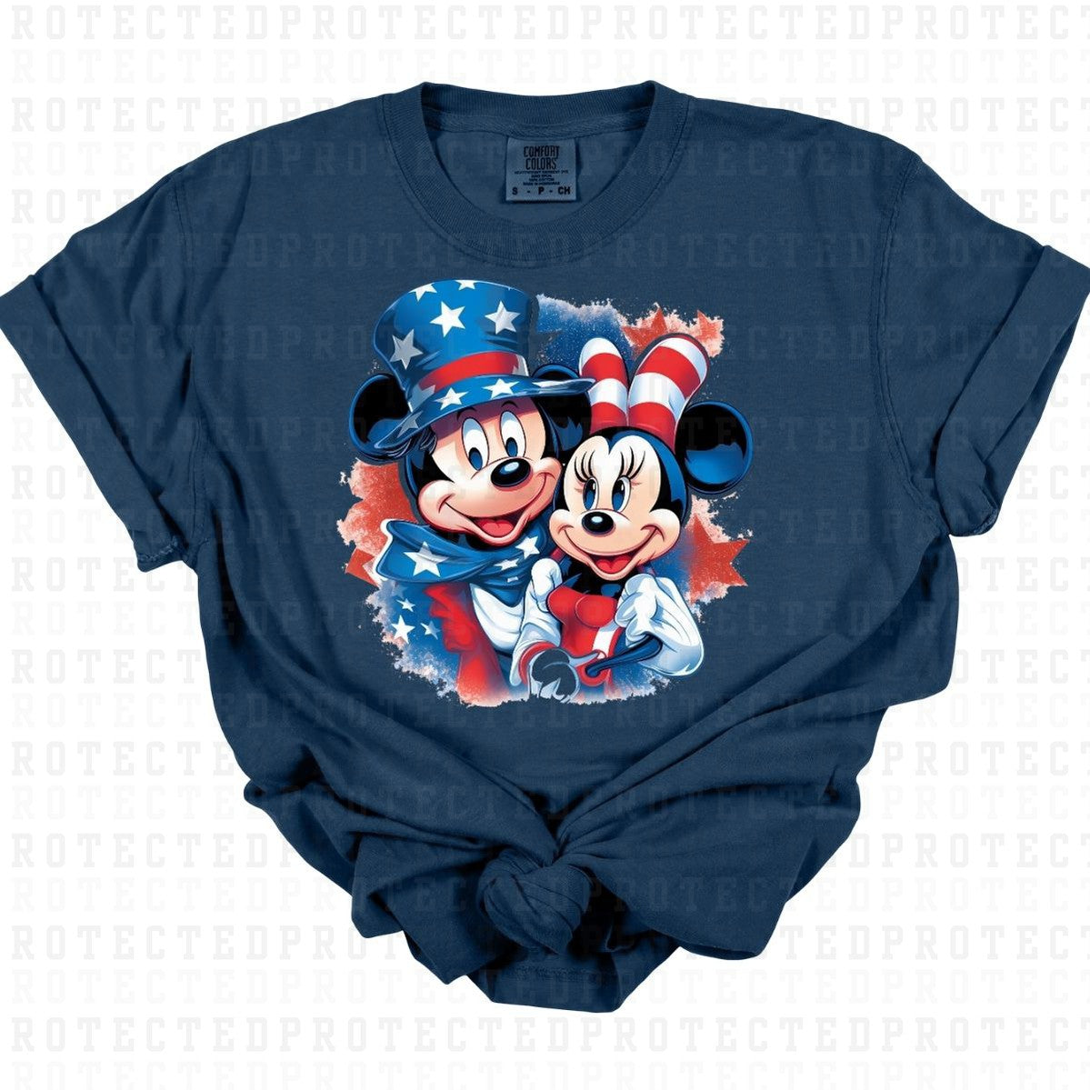 4TH OF JULY MAGICAL MOUSE & FRIENDS - DTF TRANSFER