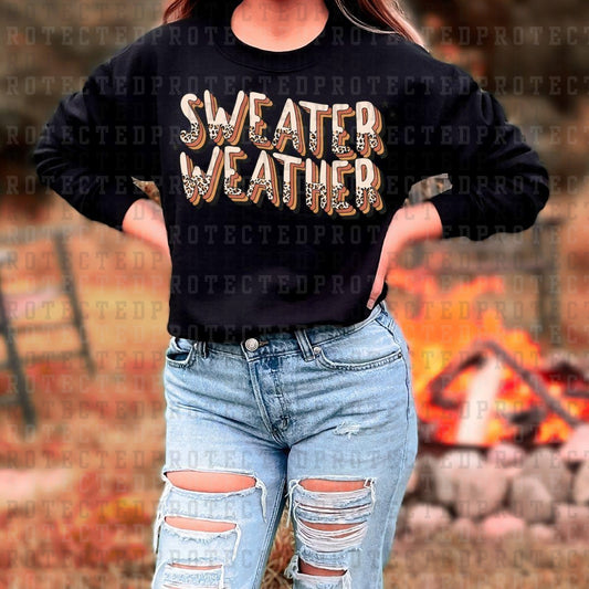 SWEATER WEATHER - DTF TRANSFER