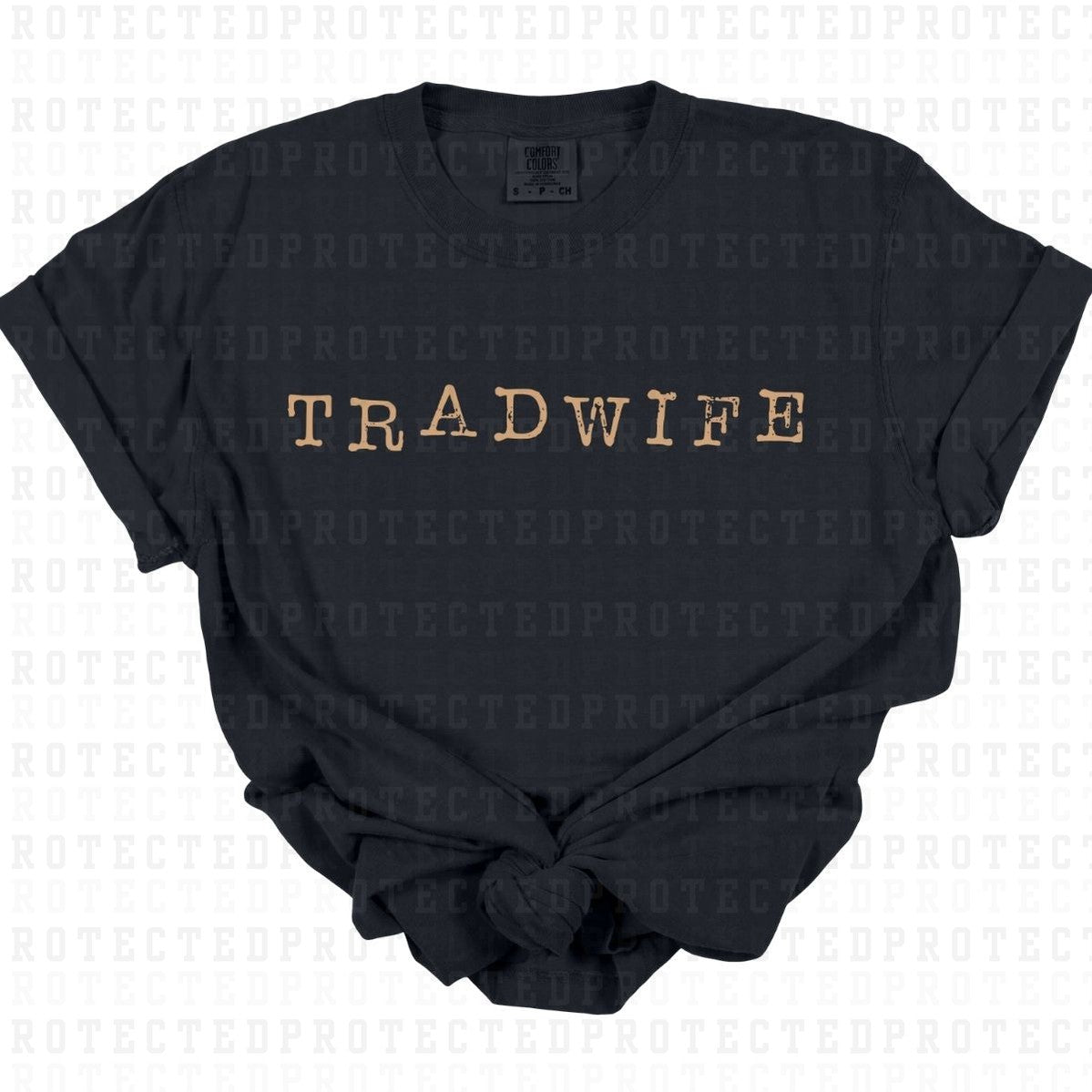 TRADWIFE *SINGLE COLOR* - DTF TRANSFER