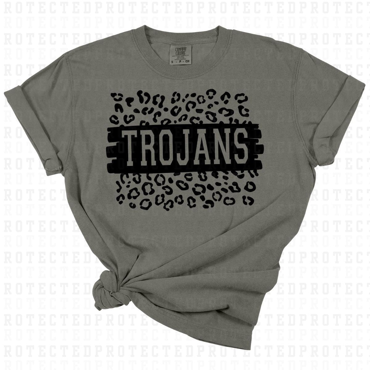 TROJANS *SINGLE COLOR* - DTF TRANSFER