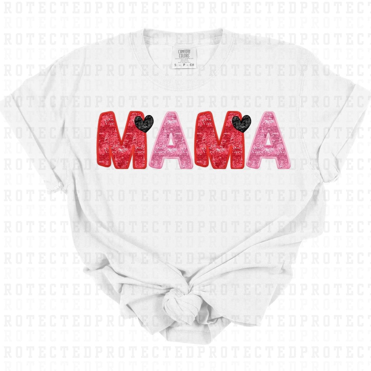 MAMA *FAUX SEQUIN* - DTF TRANSFER