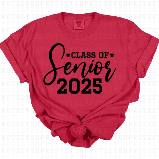 SENIOR 2025 *SINGLE COLOR* - DTF TRANSFER