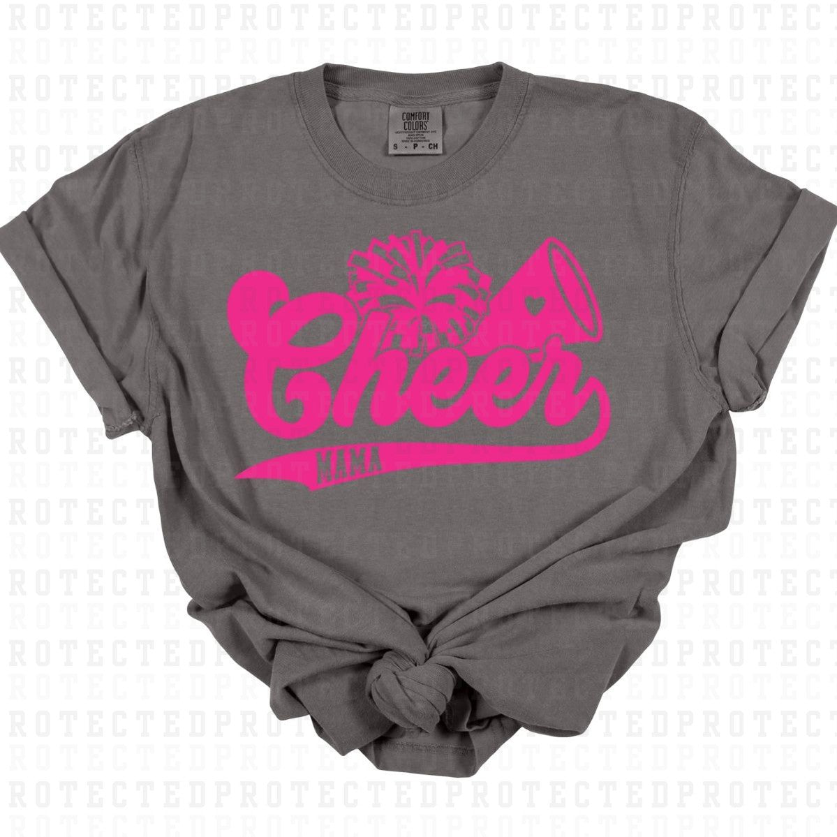 CHEER MAMA *SINGLE COLOR* - DTF TRANSFER