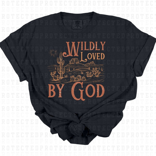 WILDLY LOVED BY GOD *GRUNGE* - DTF TRANSFER