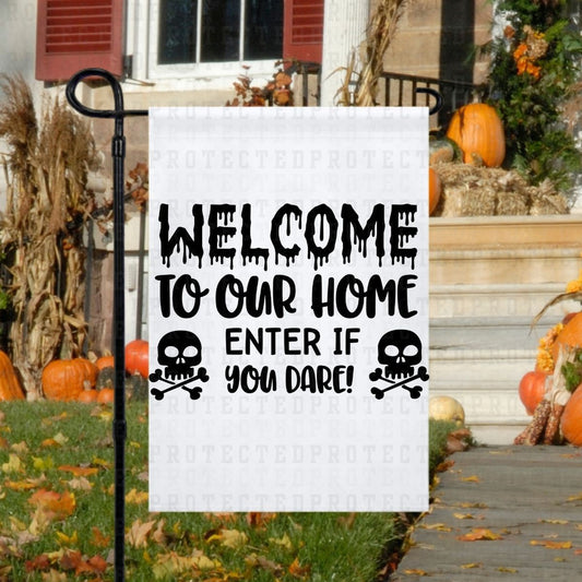 WELCOME TO OUR HOME *SINGLE COLOR* - DTF TRANSFER