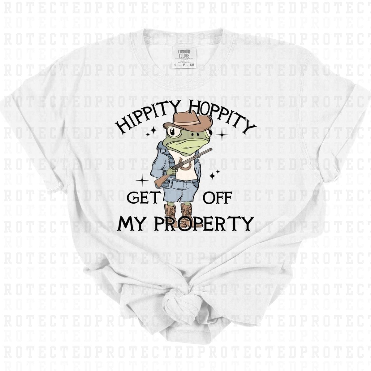 HIPPITY HOPPITY - DTF TRANSFER