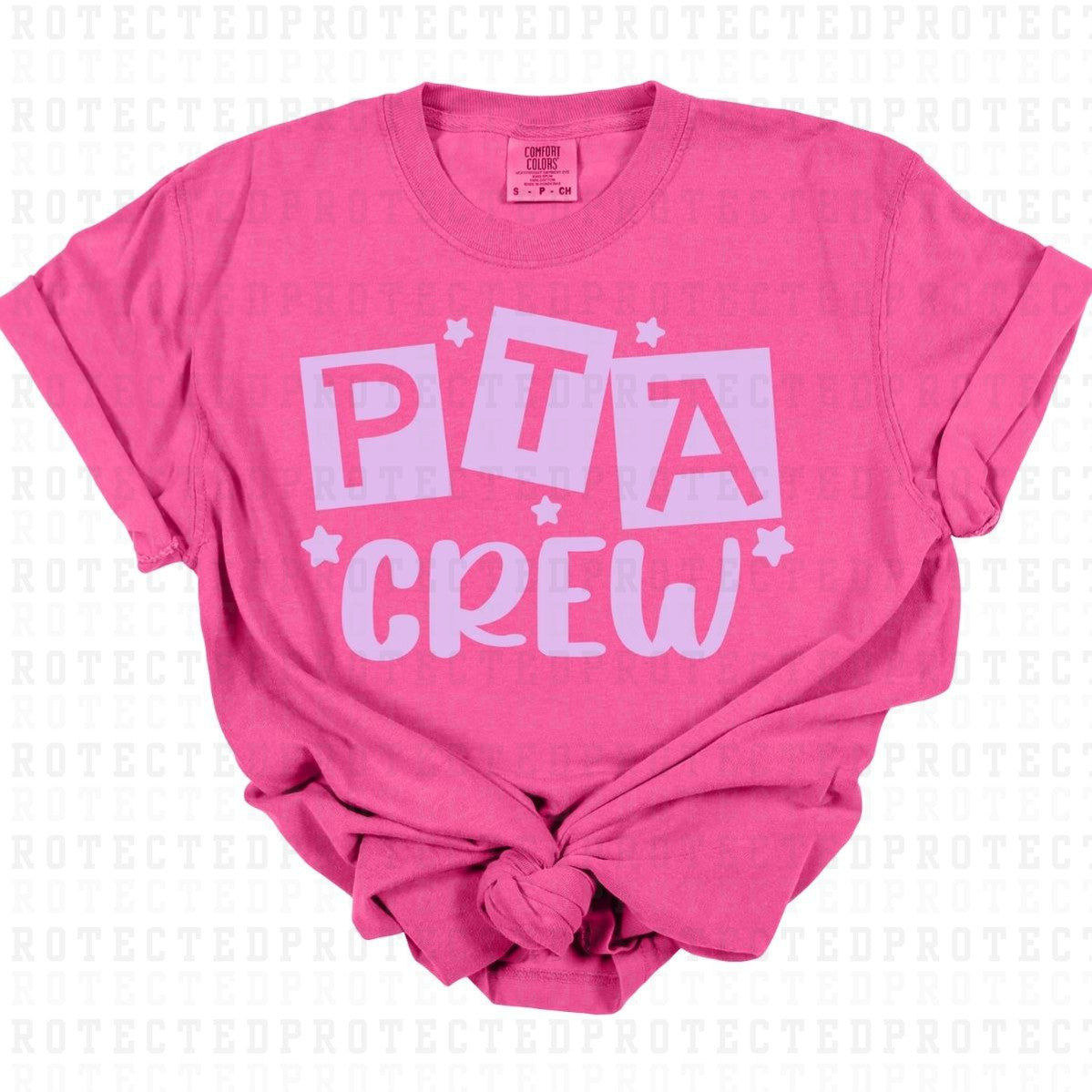 PTA CREW *SINGLE COLOR* - DTF TRANSFER