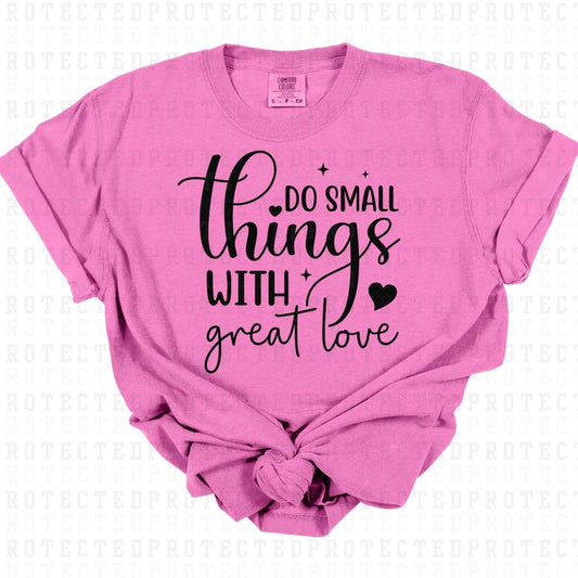 GREAT LOVE *SINGLE COLOR* - DTF TRANSFER