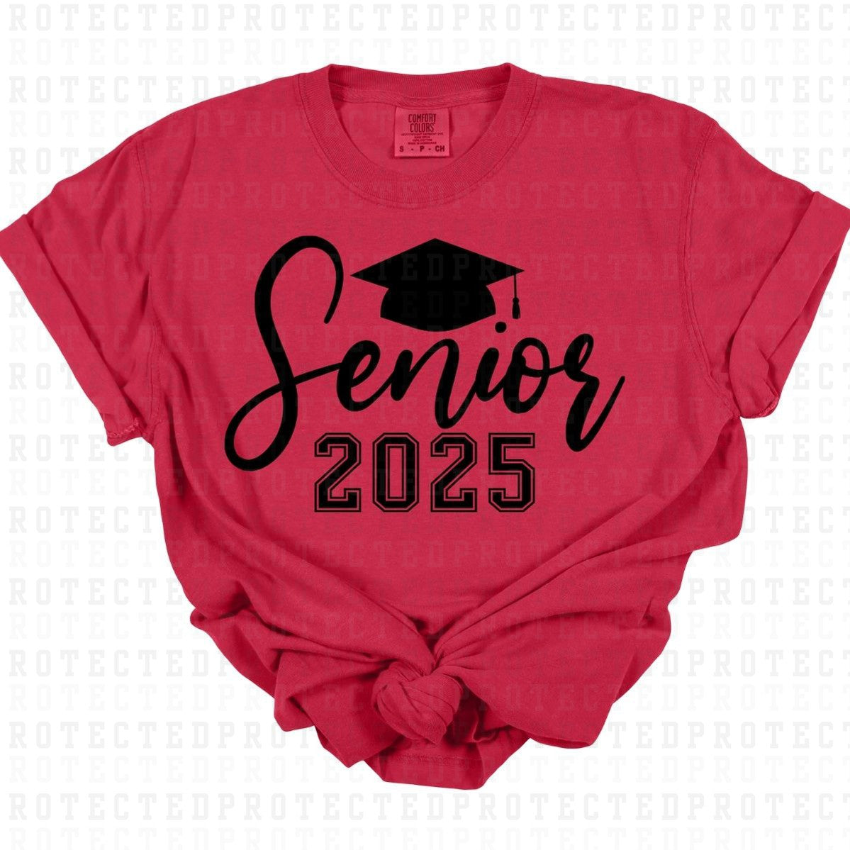 SENIOR 2025 *SINGLE COLOR* - DTF TRANSFER