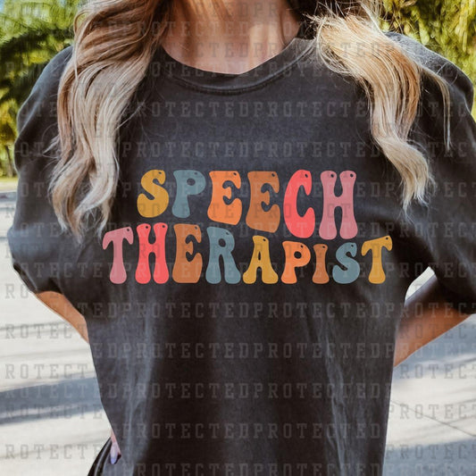 SPEACH THERAPIST -  DTF TRANSFER