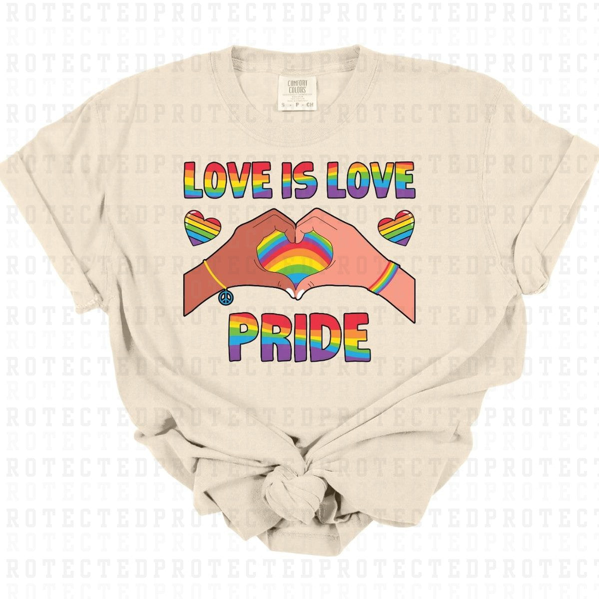 LOVE IS LOVE - DTF TRANSFER