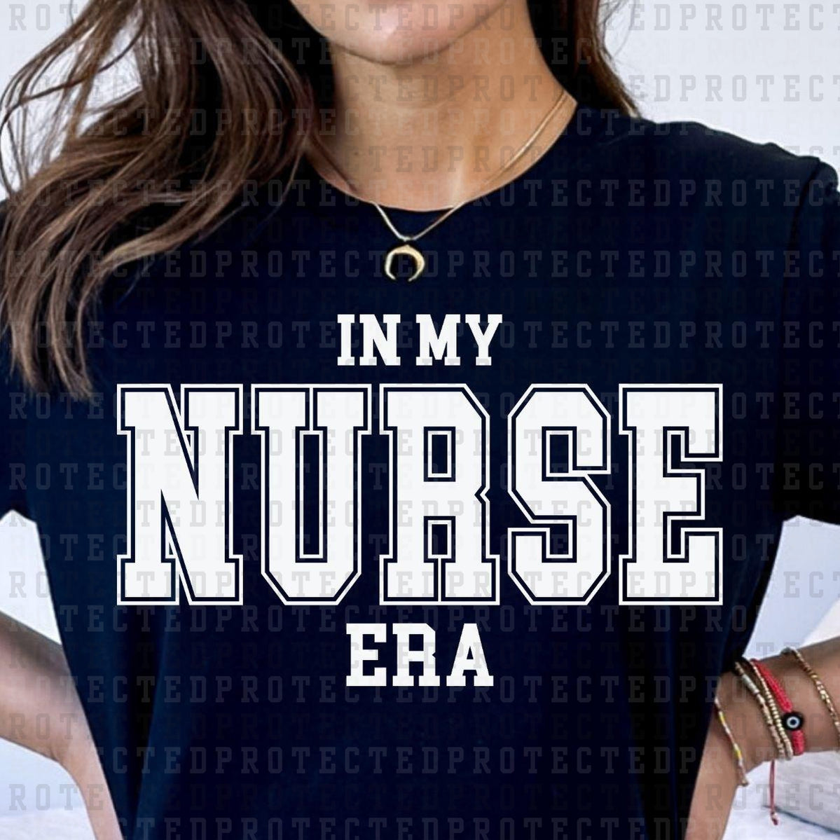 IN MY NURSE ERA *SINGLE COLOR* - DTF TRANSFER