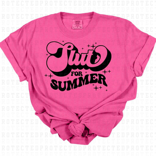 SLUT FOR SUMMER *SINGLE COLOR* - DTF TRANSFER